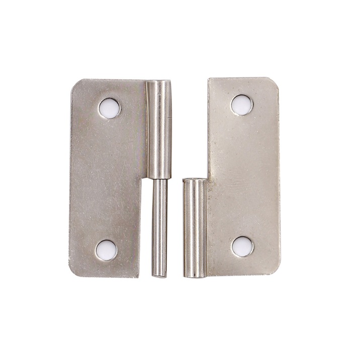 Nickel plated small lift off hinge
