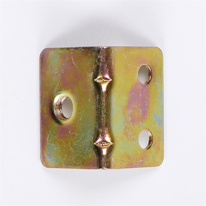 Small steel bracket , color zinc plated bracket